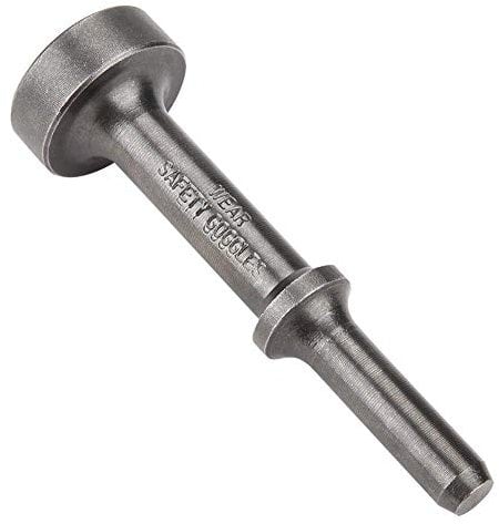 Air Hammer Bit, Smoothing Pneumatic Air Hammer Bit, Pneumatic Drifts Hammer Bit, 10mm Handle Diameter Extended Length Impact Tool (100mm)