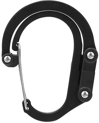 D Ring Karabiner, Karabinerhaken Groß Carabiner Karabiner für Hängematten, Camping, Wandern, Angeln