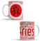 OyC Original y Creativo Tazas Horóscopo Aries - Tazas con Todos los Signos del Zodiaco Taza de café de Signo del Zodiaco - Regalo Taza de cerámica de 350 ML