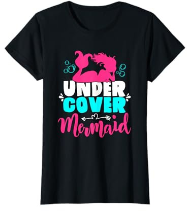 Meerjungfrau Kostüm für Mädchen und Frauen Geschenk T-Shirt