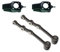 AOQ - KIT 2 BRACCI 2 MONTANTI OSCILLANTE FIAT PANDA 141 PRIMA SERIE dal 1980 al 2004