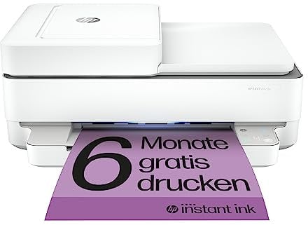 HP ENVY Pro 6420e Multifunktionsdrucker (HP+, Drucker, Kopierer, Scanner, mobiler Faxversand, WLAN, Airprint) inklusive 6 Monate Instant Ink