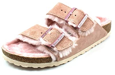 Birkenstock Arizona Shearling VL Rosa 40, Rosa Chiaro, 40 EU