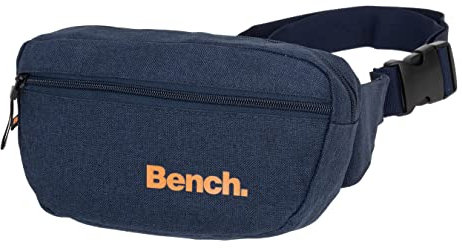 Hüfttasche Bauchtasche Bench Hip Bag Urban Wimmerl Gürteltasche Outdoor Unisex 64151 Auswahl + Schlüsselmäppchen (Blue Two Tone 5000)