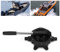 Fyearfly Pompa di Sentina Manuale, 45L/min/720 GPH Pompa Acqua Autoadescante, Pompa di Trasferimento Acque Reflue Marine a Membrana per Diesel, Rifiuti, Acqua Salata, Acqua di Sentina