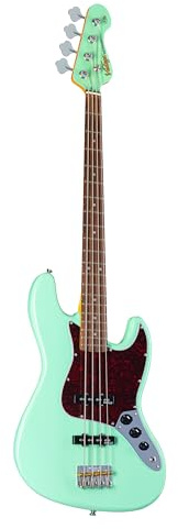 VINTAGE VJ74 BASS - VENTURA GREEN