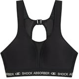 Champion Damen Shock Absorber S06S7-Ultimate Run Bra Padded Sport-BH, Schwarz, 70G