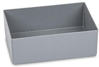 PROREGAL SuperSparSet 10x NextGen Einsatzkästen | HxBxT 6x18,2x13,3cm | 1,2 Liter | Grau | Einsatzkasten, Eurobehälter, Spapelbehälter, Kunststoffbehälter