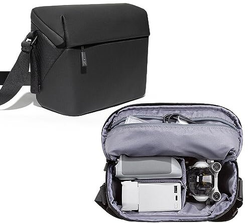 XBERSTAR Original tragbare Tasche Aufbewahrungstasche Schultertasche für DJI Mini 3/Mini 3 Pro Zubehör, Schwarz , Kompakt