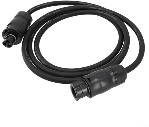 Sileduove Balkonkraftwerk Kabel AC Kabel Verbindungskabel mit BC01-Buchse-auf-Stecker-Verlängerungsadapter für Mikro-Wechselrichter