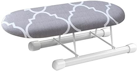 Dickly Mesa de Planchado Plegable Compacta, Diseño Moderno en Azul