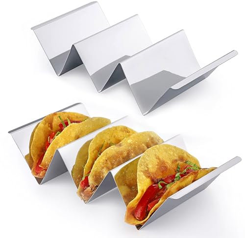 thirei Taco Halter, 2 Stücke Halter Ständer in Wellenform, Halter Set/Hotdog Halterung für Sandwiches, Restaurant, Zuhause, Picknick, Party, Festivals