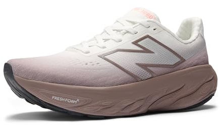 New Balance Damen Fresh Foam X 1080 V14 Laufschuh, Earth Shadow/Reflection/Urgent Red, 7 Wide
