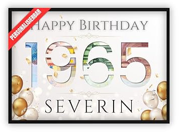 dockyardos® Geldgeschenk zum 60. Geburtstag | Geld kreativ verschenken | Beste Freundin | Geschenkidee für Mann und Frau | Geschenk für Junge und Mädchen