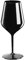 VARZI Calice Di Vino In Plastica Tinta Unita 470ml 1956 (Nero)
