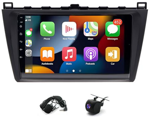 9inch Car Stereo Radio Car-play GPS Navigation For Mazda 6 2007-2012 Android 14
