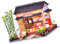 Toddmomy 1 Ensemble DIY Maison de Jardin Chinoise à Assembler Kit Maison Éducatif pour Décoration Intérieure Compatible et Facile