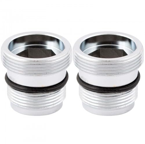 2er Set Wasserhahn Adapter Schlauch, Universeller Wasserhahn Adapter FüR Armaturen, Messing üBergang M18,5 Auf M22, Langlebig Und Kompatibel