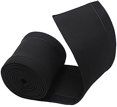CONGARTENO 2Rouleaux Manchon de Câble Néoprène Organisateur de Fils avec Système Hook and Loop pour Gestion de Câbles de TV Ordinateur et Audio