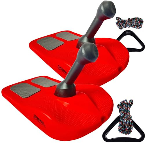 Speeron Bob: 2er-Set Schneebob für Kinder ab 6 J. & Erwachsene, bis 80 kg (Schlitten Bob, Erwachsene, Damen)