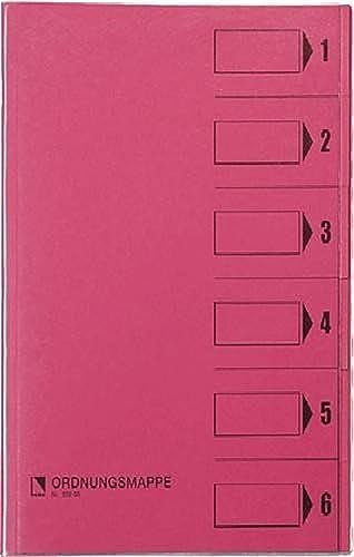 Bene 83600RS Ordnungsmappe mit Schutzumschlag, rosa