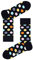 Happy Socks Unisex - Erwachsene Socken, Schwarz (Multi Schwarz 099), 41-46