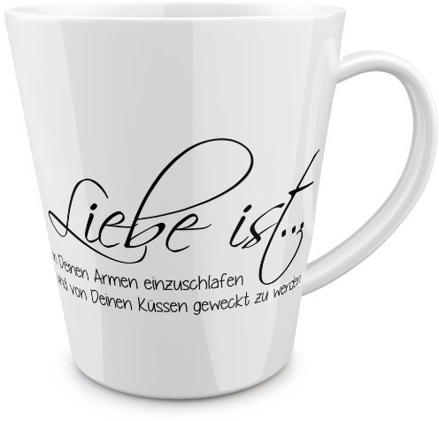 Liebe ist... konische Tasse