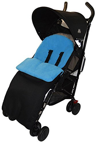 Fußsack/COSY TOES kompatibel mit Mamas und Papas Mylo Urbo Moove Pulse türkis