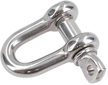 1/2 Inox manille droite nominale de charge 2 tonne SWL 316 Qualité Marine DK39