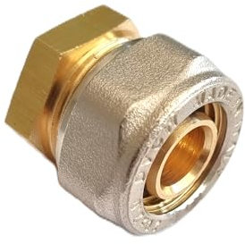 32er Schraubfitting - Stopfen für Aluverbundrohr, Schraubfitting 32x3, DVGW