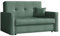 Mirjan24 Sofa Viva Bis II mit Schlaffunktion, 2 Sitzer Polstersofa mit Bettkasten inkl. Kissen, Schlafsofa Sofagarnitur, Bettsofa, Wohnlandschaft, Farbauswahl (Spirit 11)