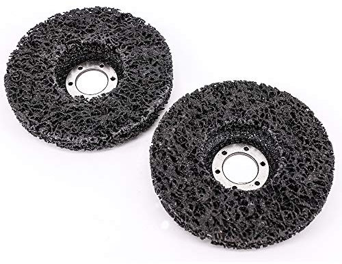 2 Pcs Paint Rust Remover Grinder Wheel DISC for 115MM X 22.2MM Angle Grinders olycarbide Abrasive Disc