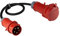 CEE Adapter Starkstrom 1m 16A Stecker auf 32A Kupplung Starkstromadapter Doktorvolt 2551
