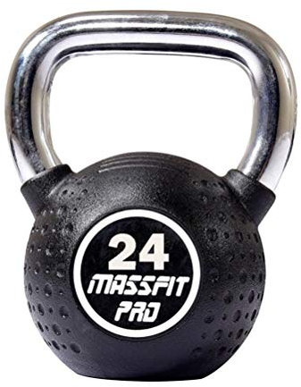Kettlebells AGYH Black Fitness, Made Of Cast Iron, Professional Strength Training Equipment, Same Size，6kg/8kg/10kg/12kg/ 20kg/24kg (Size : 24kg/52.9lb)