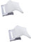 Marel Shop® - Kit 2 Pezzi Filtri con Tessuto a Retina per Lavatrice compatibile con LG per Modelli: WFT11C65EF - WFT11C65EFAOWQEIS - T8501TEPT - WF451 - WF452C