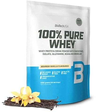 Biotech USA 100% Pure Whey 1000g Bourbon Vanilla