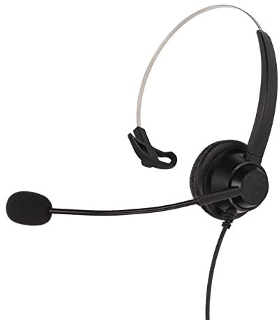 H360D‑QD Telefon-Headsets, Monaurales Büro-Headset mit Geräuschunterdrückung, Schnurgebundenes Festnetztelefon-Headset mit Mikrofon, QD-Quick-Plug-Schnittstelle, für für