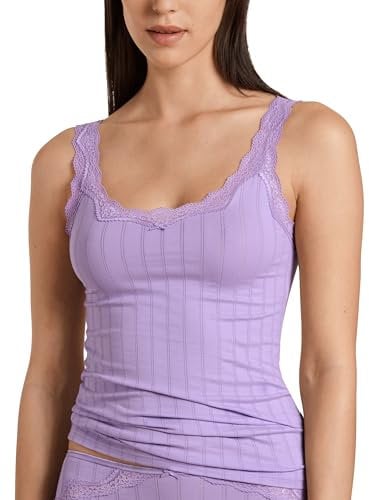 Calida Damen Etude Toujours T-Shirt, Digital Lavender, 40-44 EU