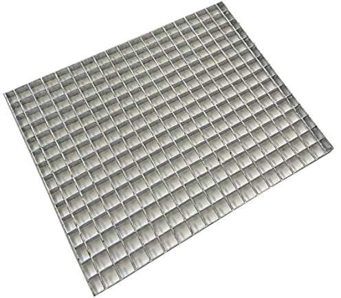Premium Schweißpressrost Gitterrost Wahlweise 100x120,100,oder 70cm Maschenweite 30x30 mm Podest Treppe verzinkt (100x70cm 30/30mm)