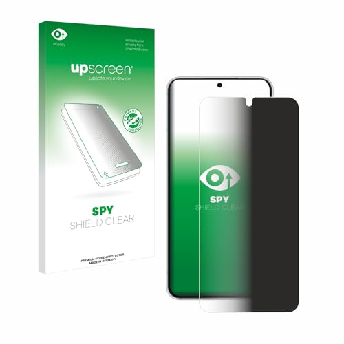upscreen Blickschutzfolie für Samsung Galaxy S22 Enterprise Edition | Anti-Spy Displayschutz Made in Germany Privacy Screen Protector Sichtschutz Blaulichtfilter Klare Folie