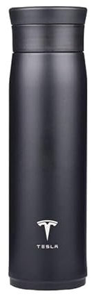 GRFIT Reisebecher für Tesla Model 3/Y/S/X Thermobecher Auslaufsichere isolierte Wasserflasche Kaffee Heiß- und Kaltgetränkeflasche,500ML