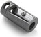KeyUnity KT00 Titan Alloy Handheld Pencil Sharpener - German Steel Blade, Single Hole Manual Pencil Sharpener Spitzer für Buntstifte, Buntstifte, und mehr - Ideal für Schule/Kunstschaffen