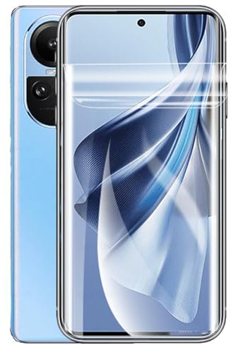 Stejnhge [2 Piezas] Protector de Pantalla Hidrogel para OPPO Reno 10 / Reno 10 Pro 5G (6.7), [HD] Películas de Hidrogel Flexible de TPU [NO Vidrio]