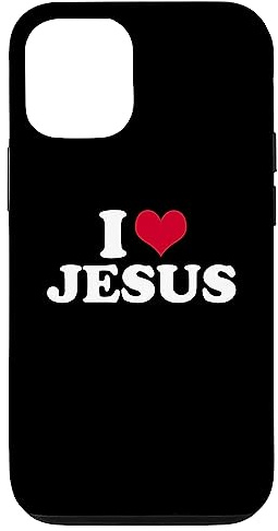 I Love Jesus Hülle für iPhone 12/12 Pro
