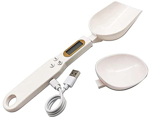 worien CuillèRe de Mesure de Charge USB éChelles de Gramme éLectronique NuméRique Gramera Pesage Dimensionnel pour Outil de Cuisine de Farine en Poudre
