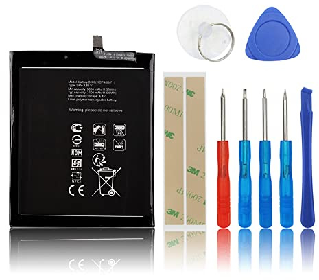 SwarKing Ersatz Akku Kompatibel mit BQ Aquaris X & X Pro BQ 3100 with Toolkit (BQ-C)