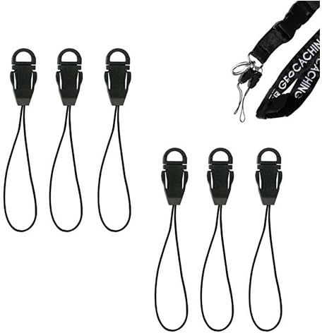 6x Connector Lanyard Schlüsselband Verbinder Clip Verschluss GPS Geocaching