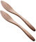 MAGICLULU Butterstreicher Aus Holz Ergonomischer Käsespatel für Marmelade Honig