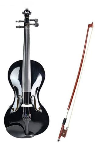 Anfänger Geige Akustische Violine In Originalgröße 4/4 Mit Bogen Aus Brasilianischem Holz Und Geigenkoffer