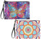 GmeDhc 2 Stückes Diamond Painting Tasche, Bastelset Mädchen, Kosmetiktasche Personalisiert, Diamond Painting Kinder, für 7 8 9 10 11 12 Kinder, Mädchen, Damen